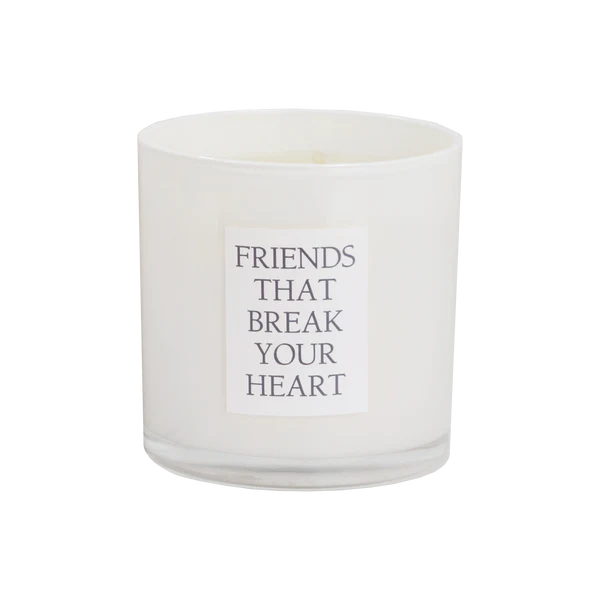 James Blake - Friends That Break Your Heart Scented Candle Sandalwood and Jasmine